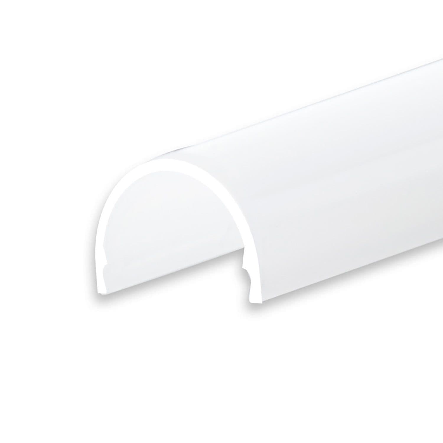Abdeckung COVER5 opal/satiniert 200cm für Profil SURF12 RAIL/BORDERLESS (FLAT)