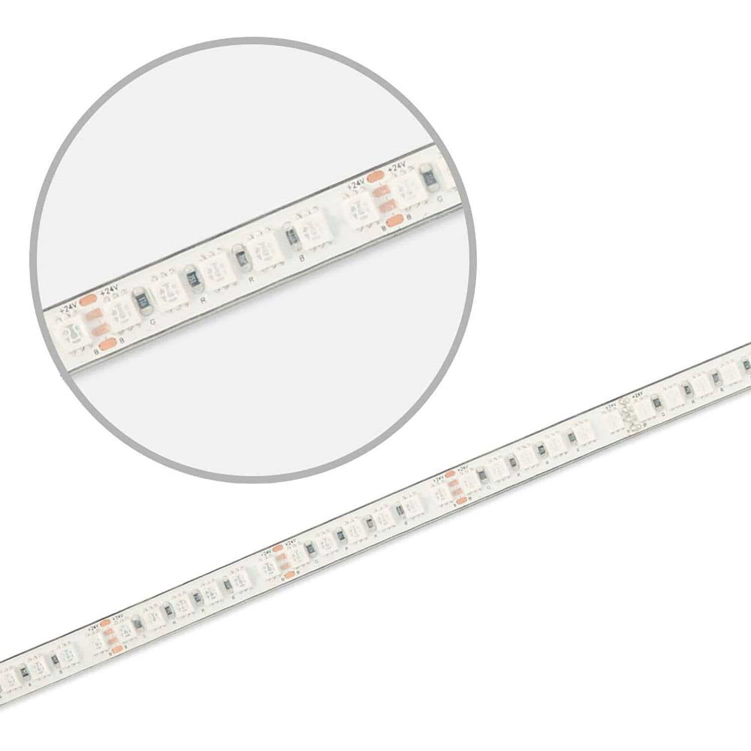 LED AQUA RGB Linear Flexband, 24V DC, 12W, IP67, 10m Rolle, 120 LED/m