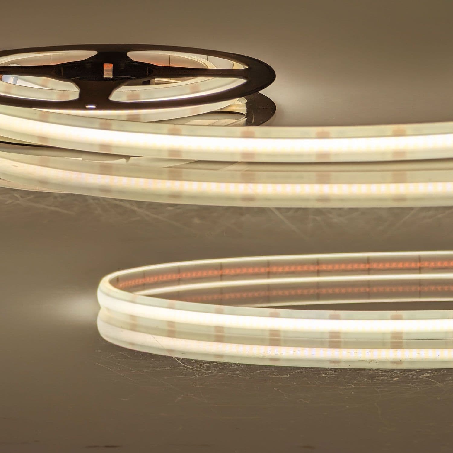 LED HT927/960 CCT Flexband für bis zu 100°C Umgebung, 24V DC, 10W|10W, IP68, 5m Rll, 640 LED/m