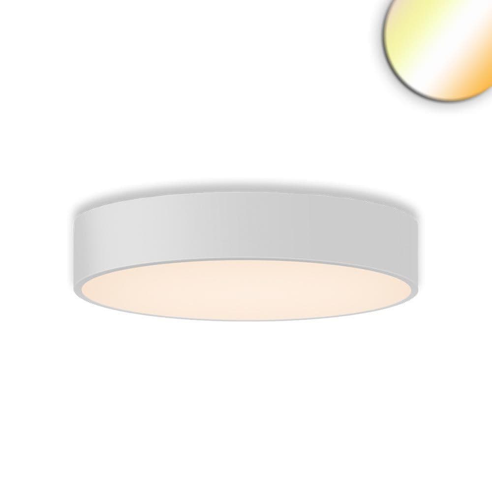LED Deckenleuchte UGR<19 2H, weiß, 40W|50W, IP44, DN600, ColorSwitch 2700|3000|4000K, dimmbar