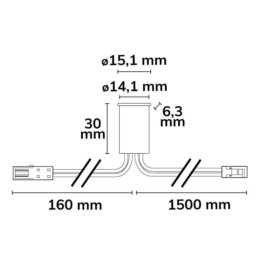 MiniAMP Kontakt-SENSOR, 12-24V DC, 5A