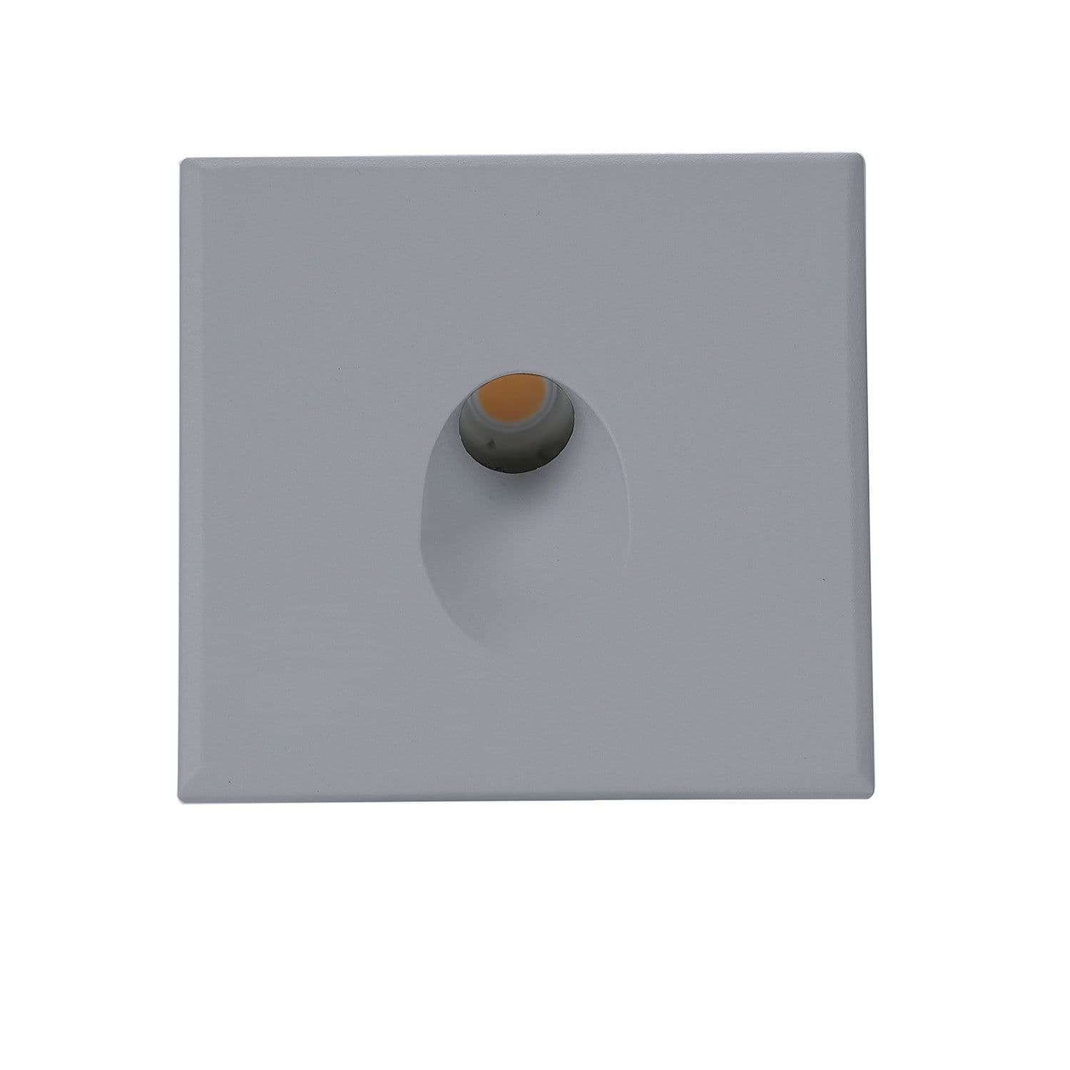 Cover Aluminium eckig 1 silbergrau für Sys-Wall68