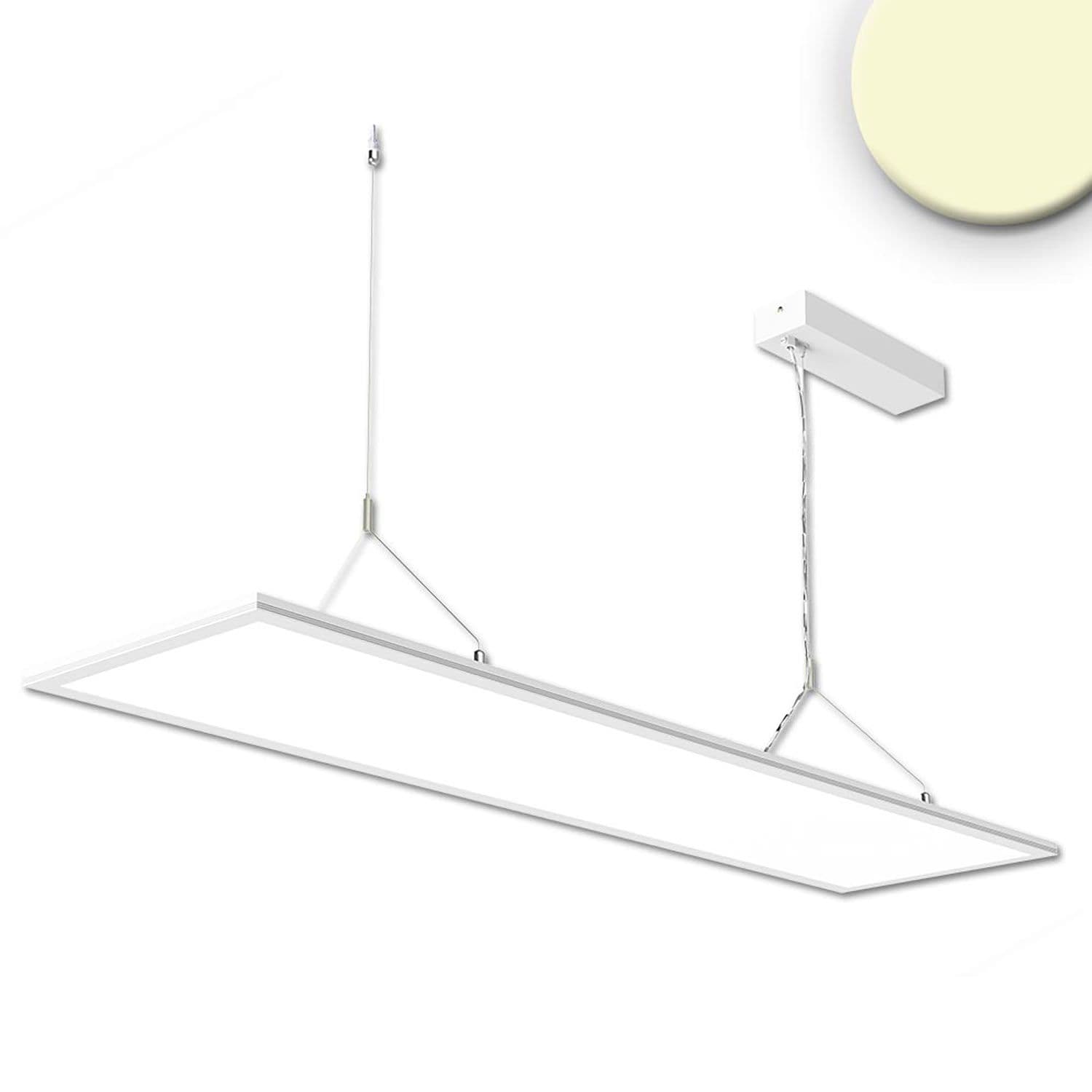 LED Office Hängeleuchte Up&Down, 20W+20W, 30x120cm, weiß, UGR<19, 3000K, dimmbar
