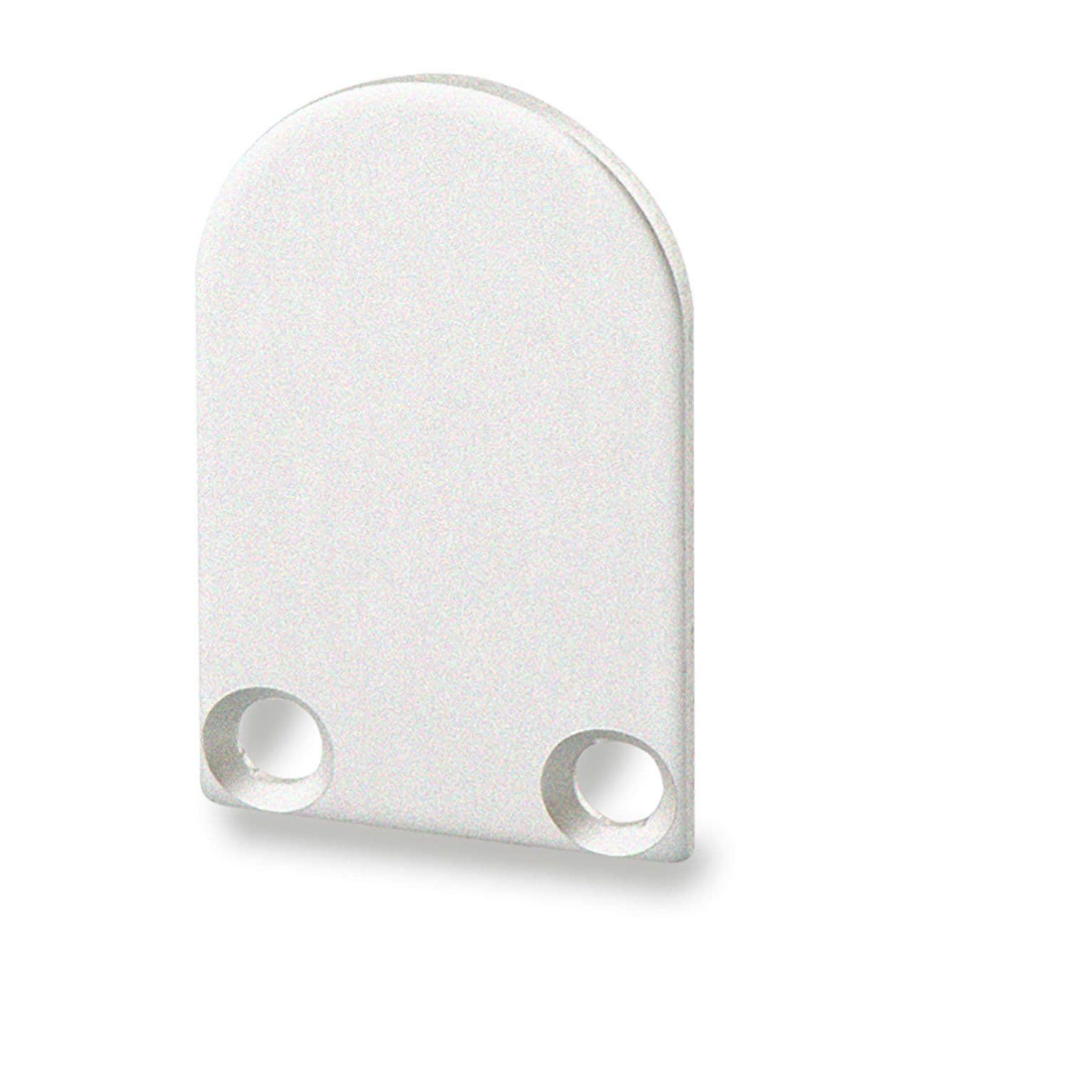 Endkappe EC21 für SURF12 RAIL inkl. COVER5 mit TUNNEL, Alu eloxiert