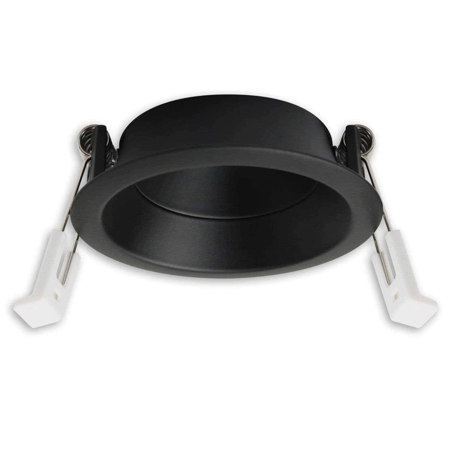 Einbaur. f. Einbaustrahler Back68&LED Modul SYS-GU10, schwenkbar, schwarz matt