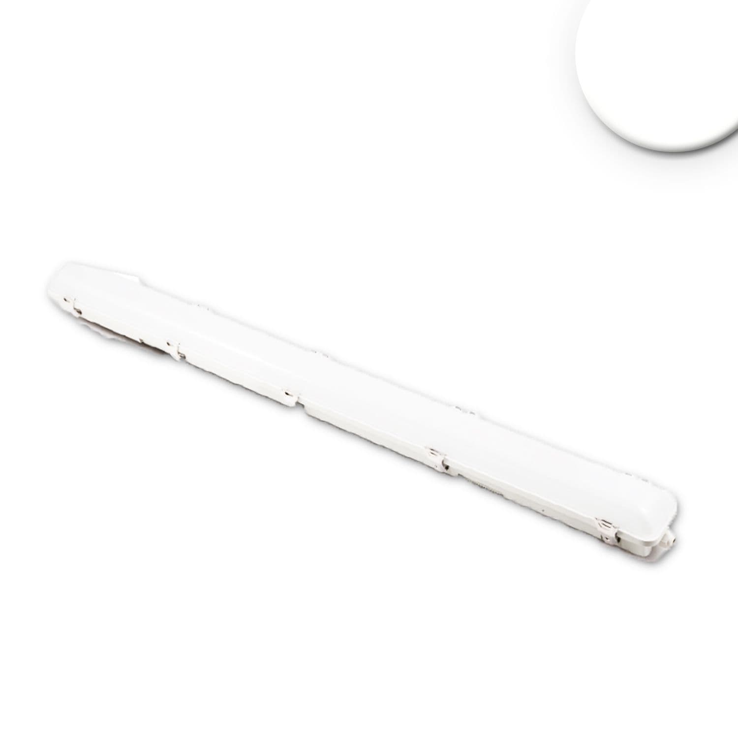 LED Wannenleuchte 120cm, IP65, PowerSwitch 22-40W, 6000K