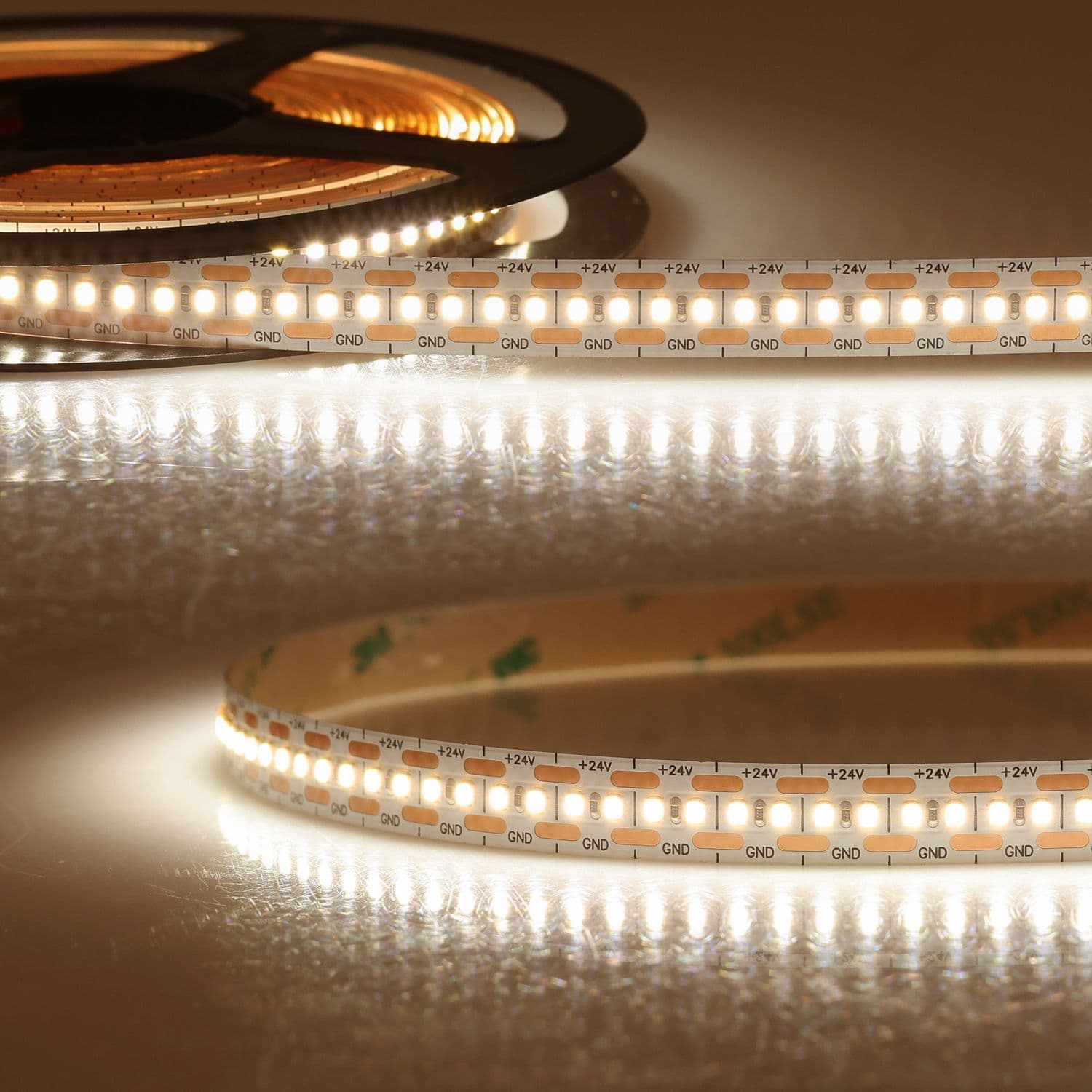 LED CRI927 Linear10 Flexband, 24V DC, 10W, IP20, 2700K, 20m Rolle, 240 LED/m