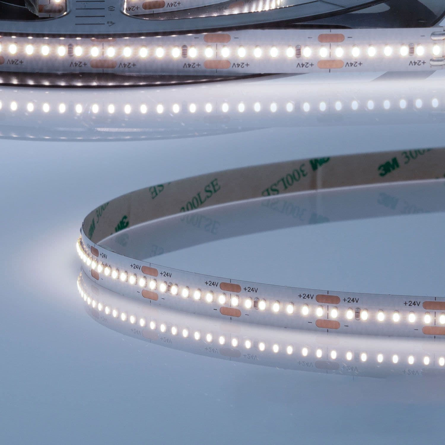 LED CRI960 Linear8 Flexband, 24V DC, 15W, IP20, 6000K, 5m Rolle, 280 LED/m