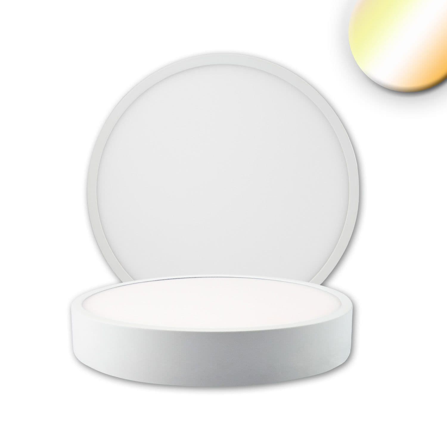 LED Deckenleuchte PRO weiß, 15W, rund, DN170, ColorSwitch 2700|3000|4000K, dimmbar