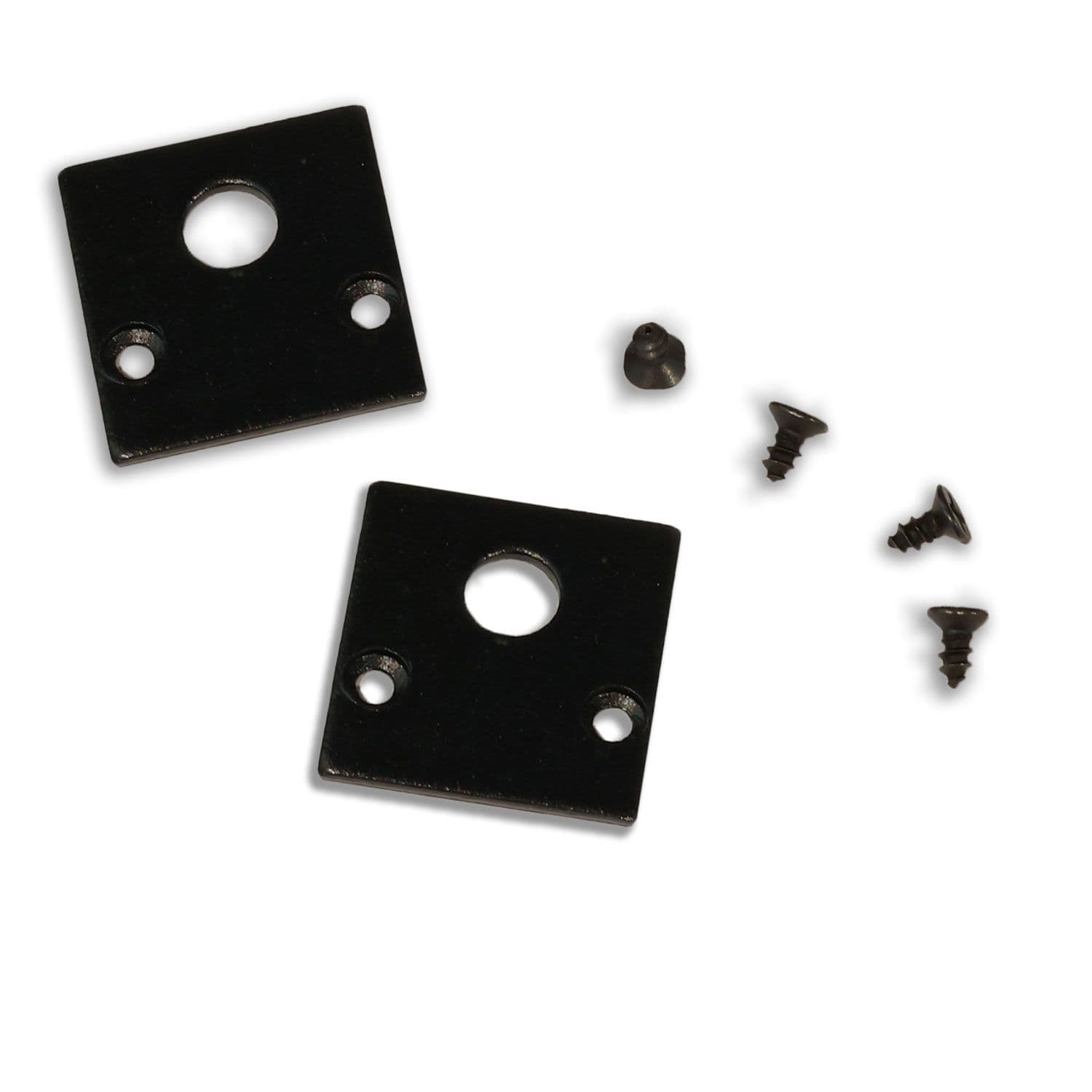 Track48 Endkappe für Aufbauschiene flat, schwarz, 2 Stück