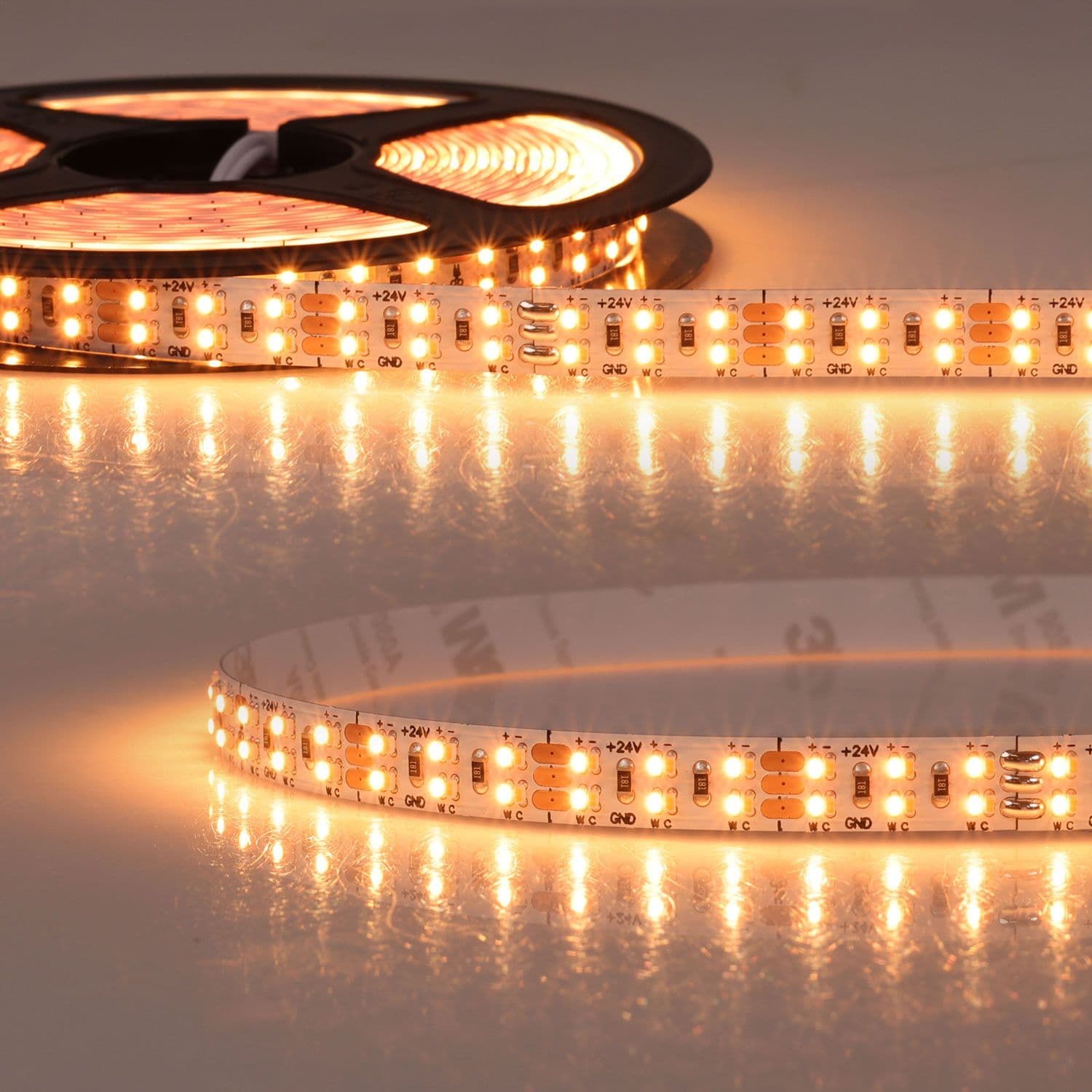 LED CRI919/940 CCT Flexband, 24V DC, 20W|20W, IP20, 5m Rolle, 480 LED/m