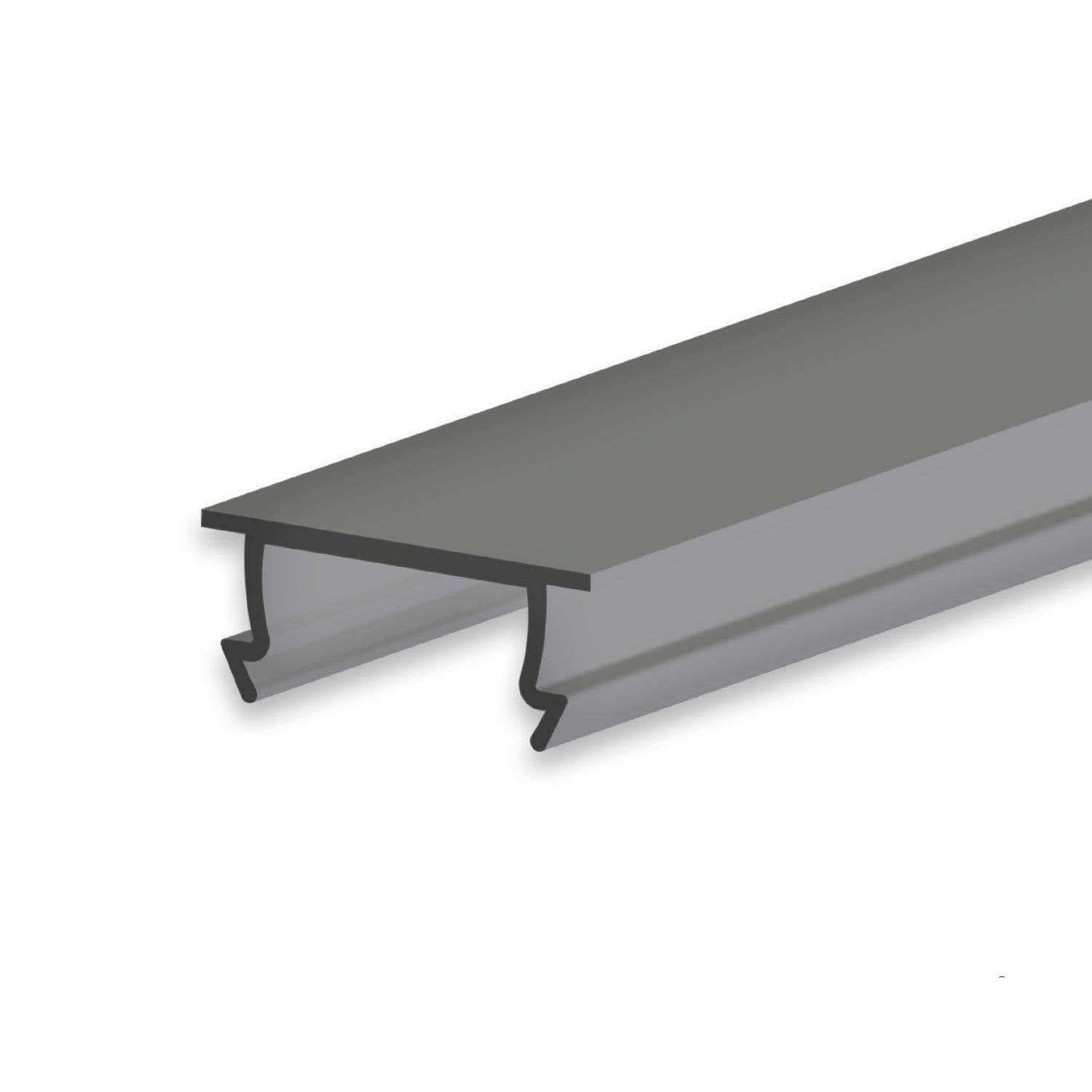 Abdeckung COVER44 schwarz/matt 300cm für Profil SURF10