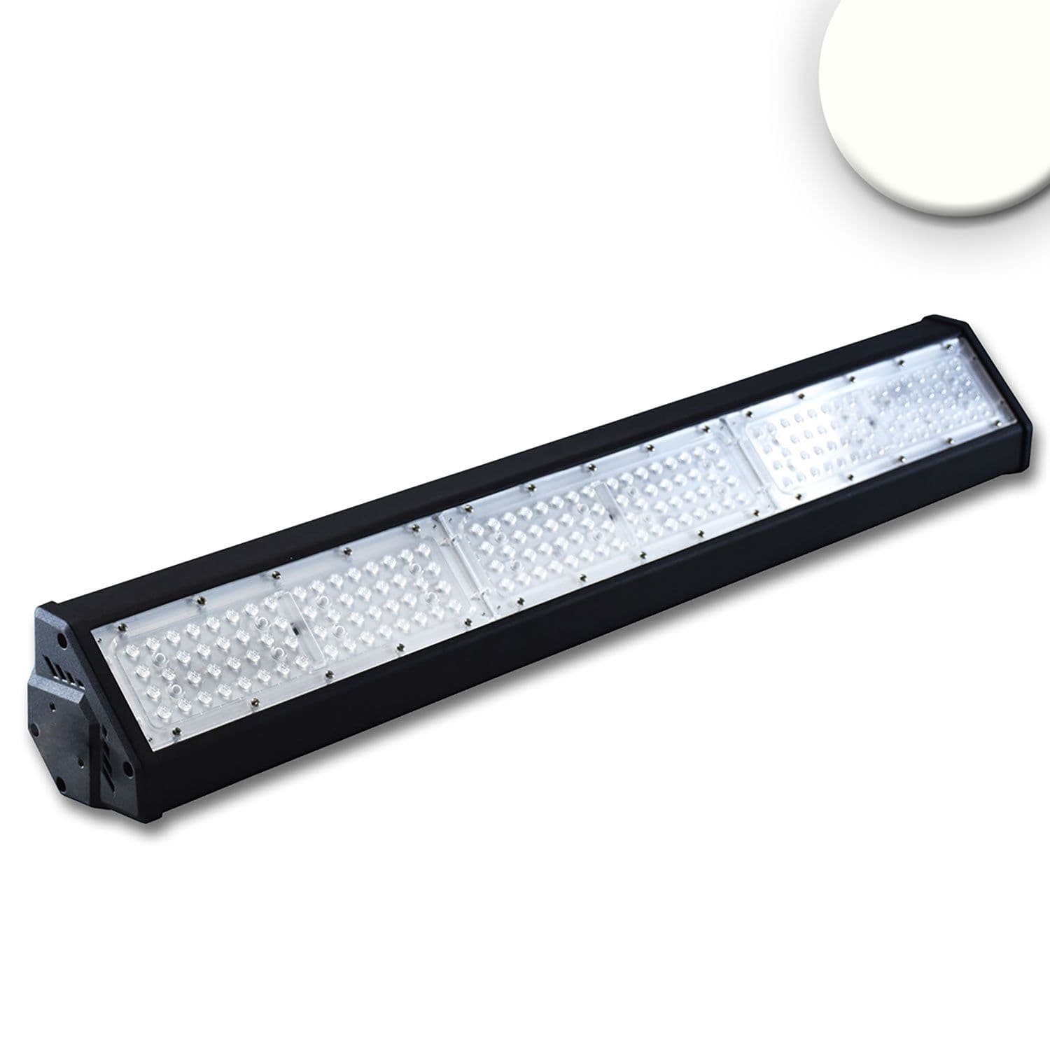 LED Hallenleuchte LN 150W, 30°x70°, IK10, IP65, 1-10V dimmbar, neutralweiß
