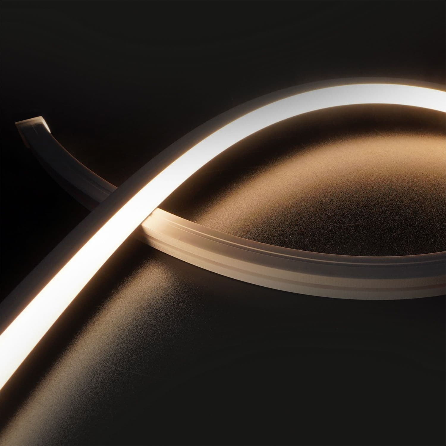 LED NEON930 Flexband B13H13, 24V DC, 12W, IP67, 3000K, 5m Rolle, 140 LED/m, inkl. Montageclips